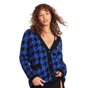 Steve Madden Marina Cardigan Blue
